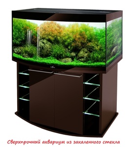 Премиальный аквариум Биодизайн (Biodesign) Crystal Panoramic (Кристалл) 310 литров панорамный